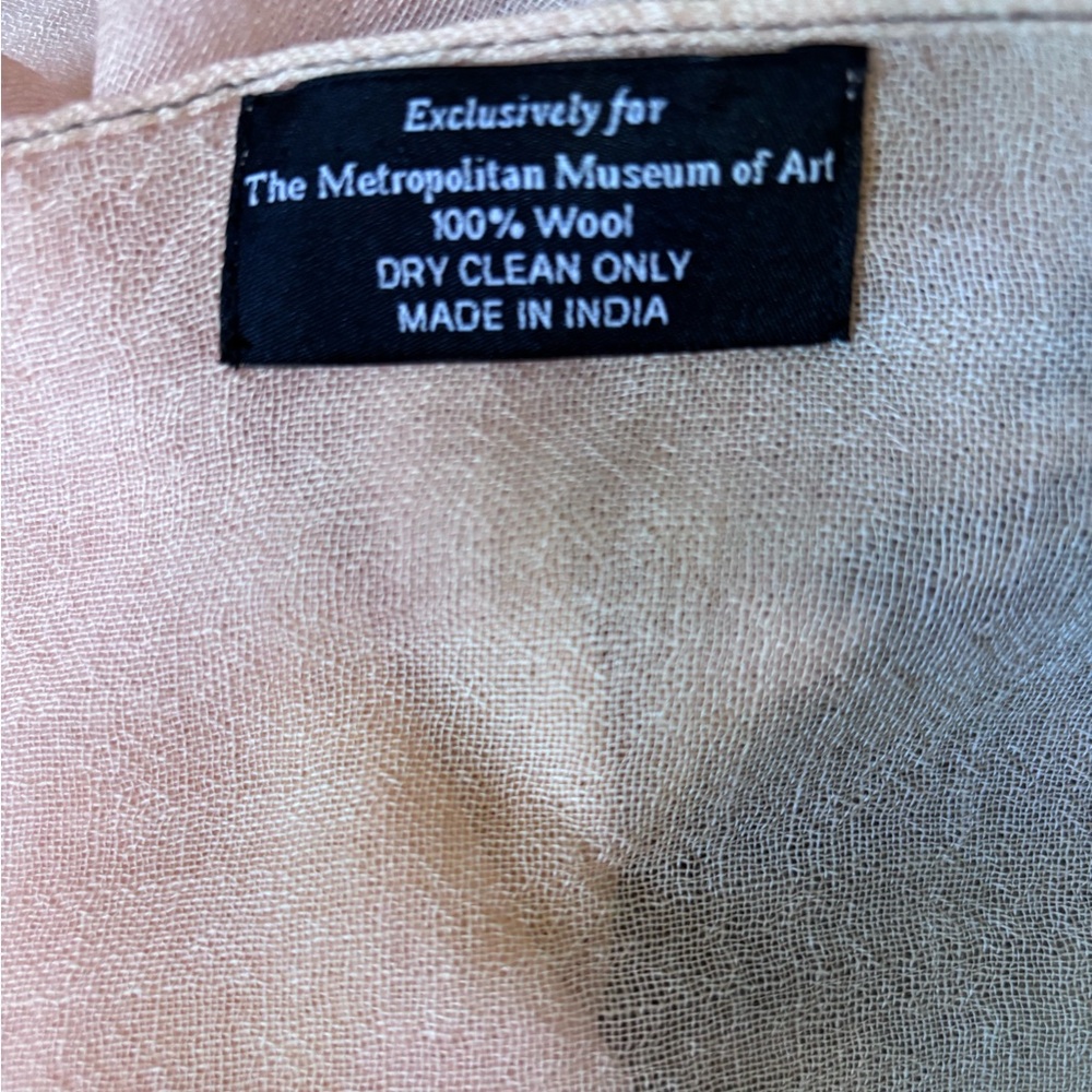 Moma Artistic Floral Scarf - Red, Pink, Green - Picture 7 of 7